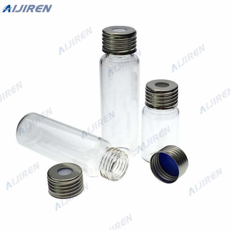 beveled edge al crimp hs vials 20mm natural ptfe price